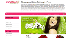 Desktop Screenshot of floristpune.com